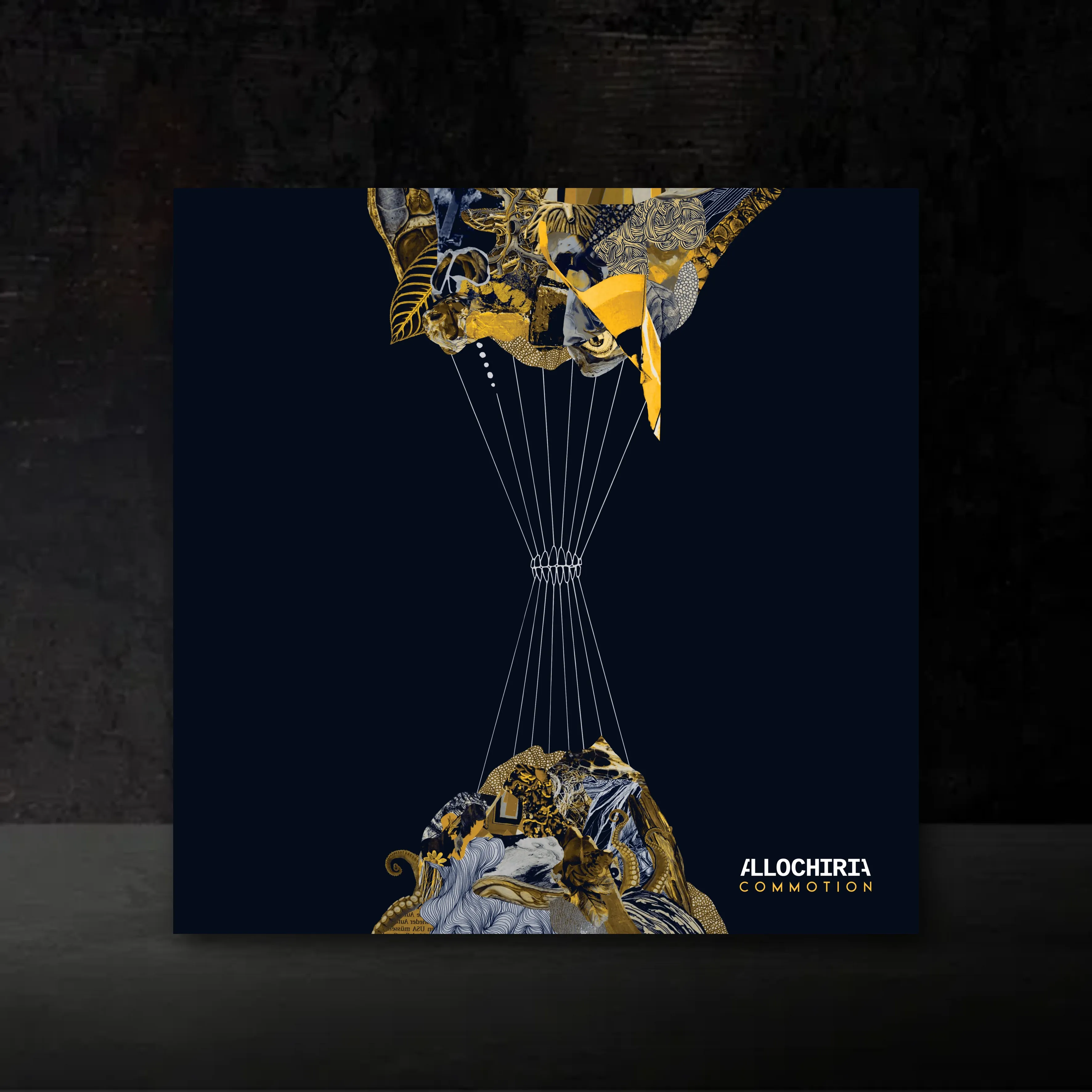 Commotion Vinyl front mockup