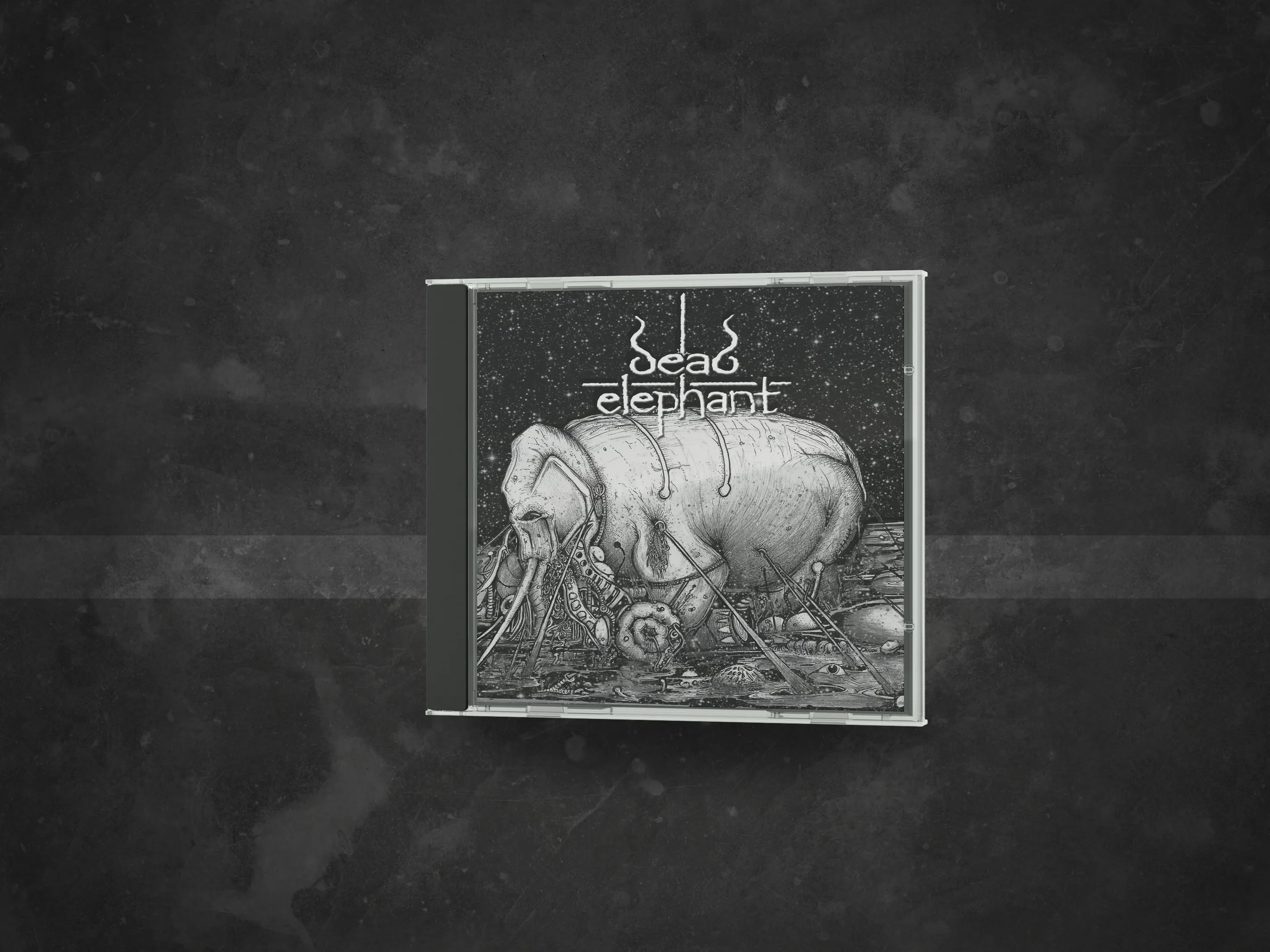Heavy Huge and Rotten CD front mockup