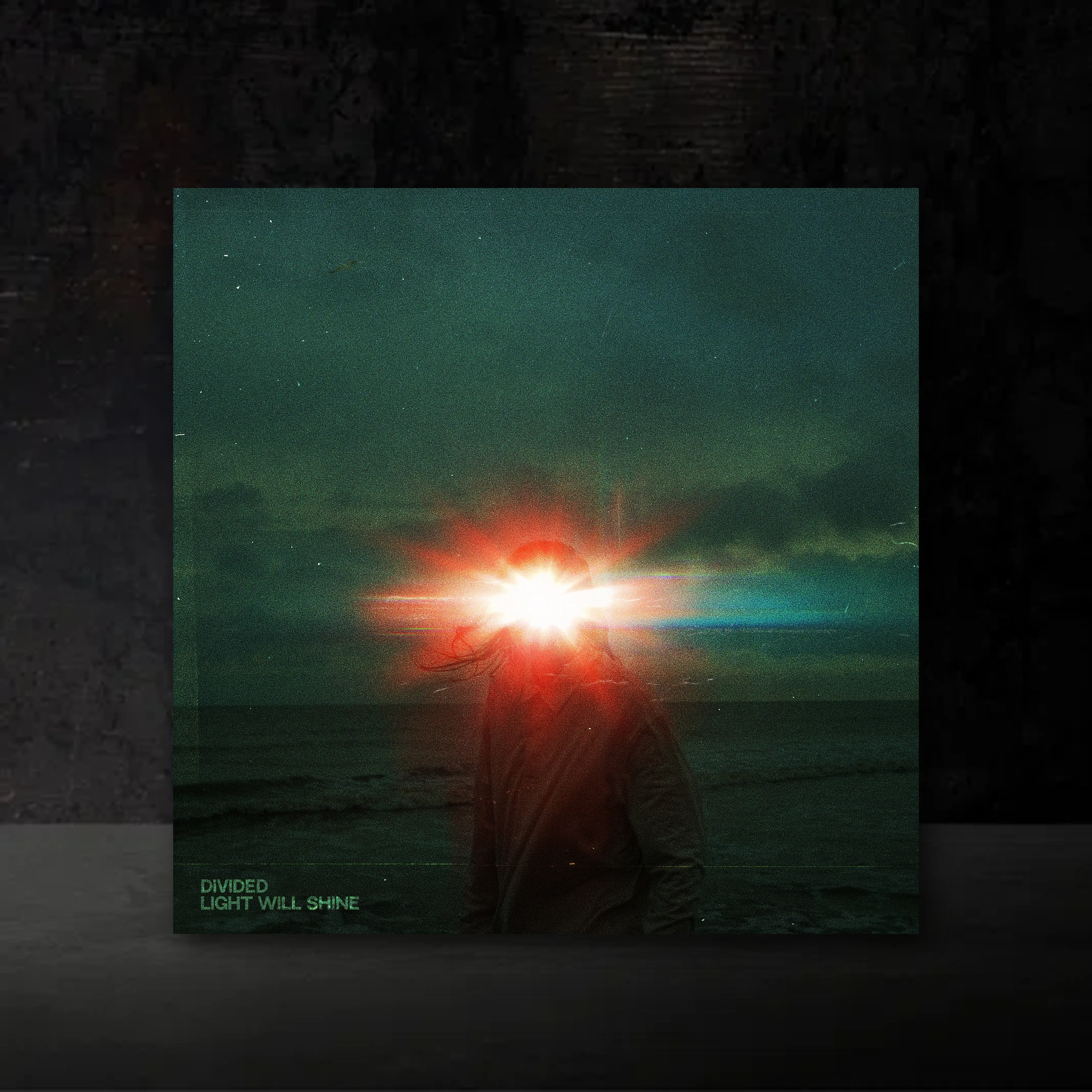 Light will shine Vinyl front mockup
