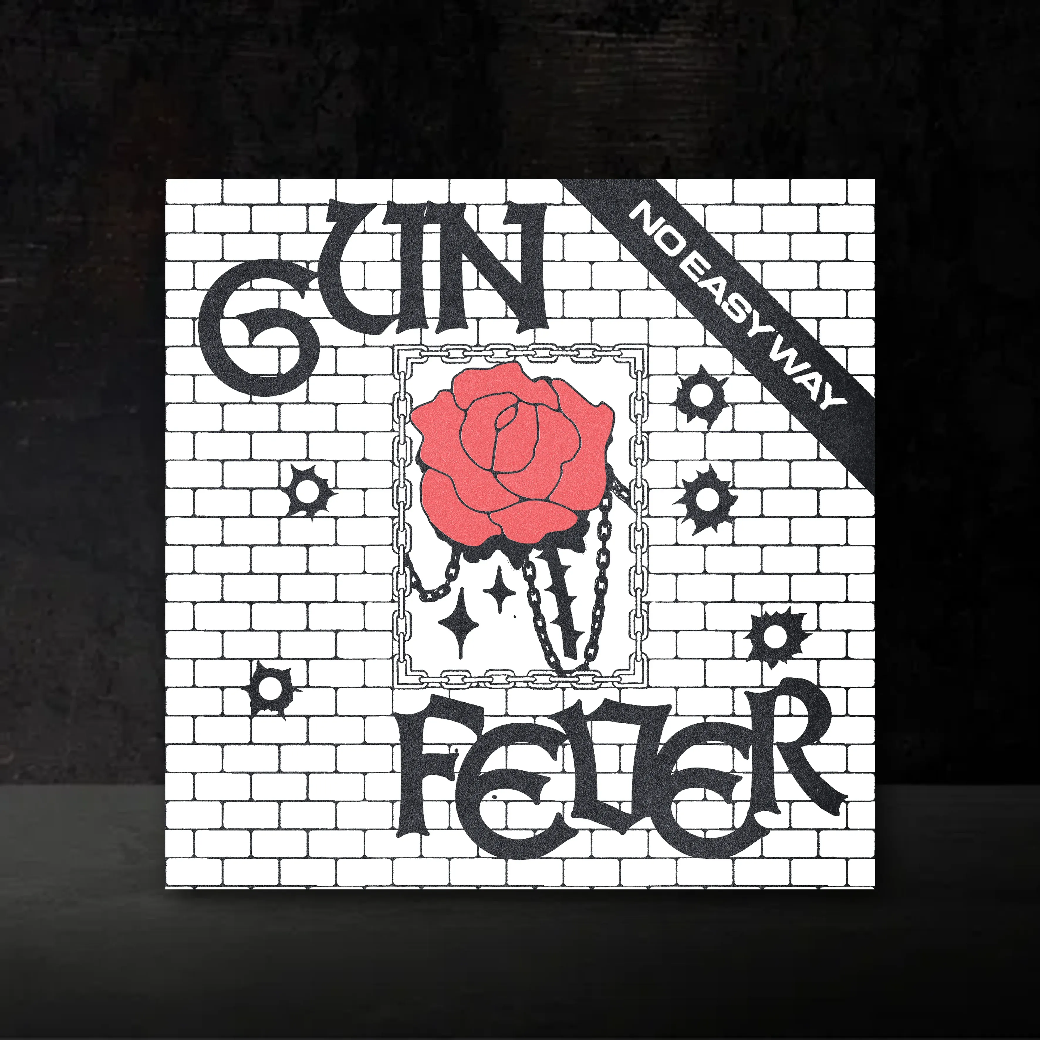 No easy Way Vinyl front mockup
