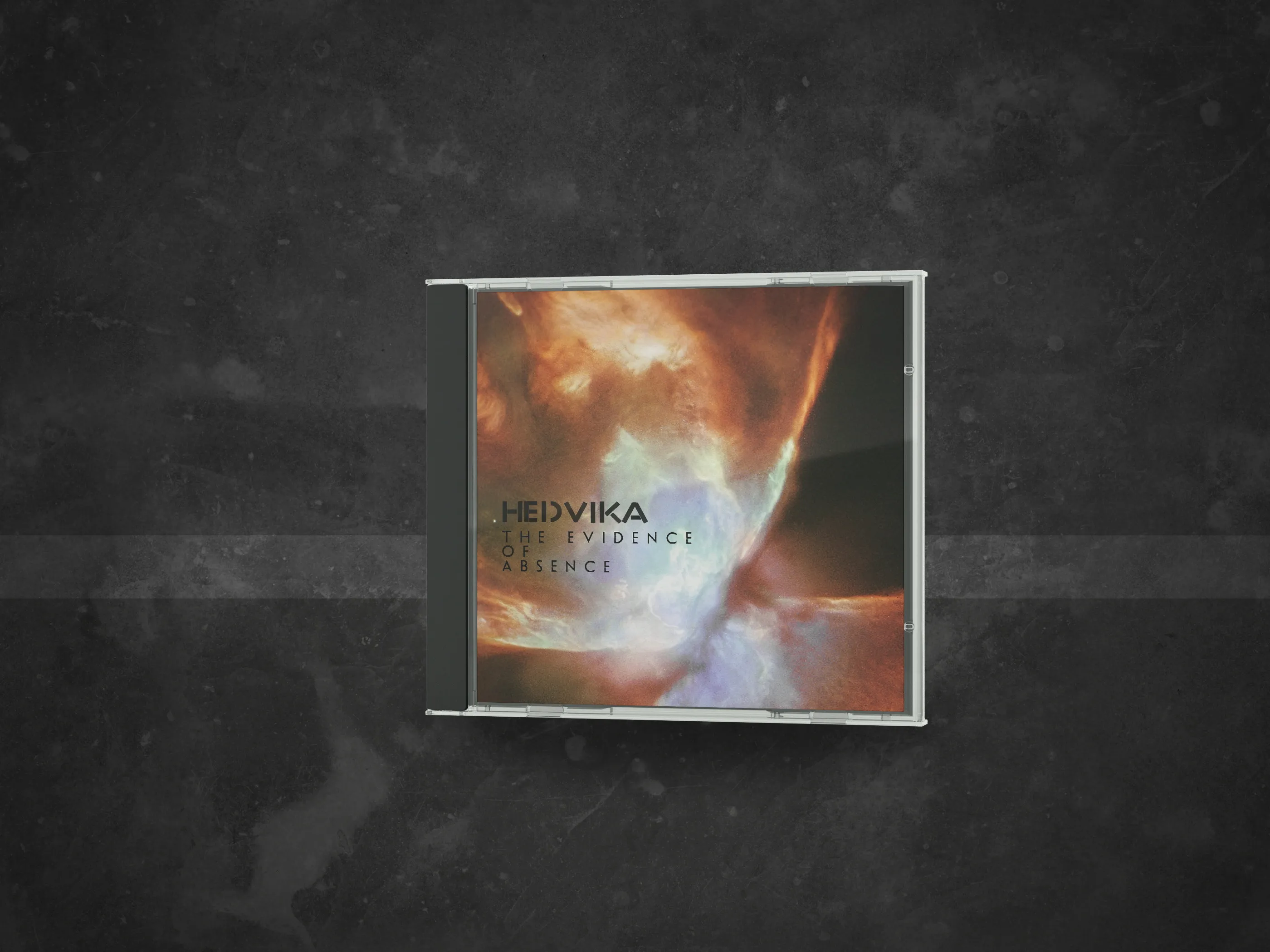 The evidence of Absence CD front mockup