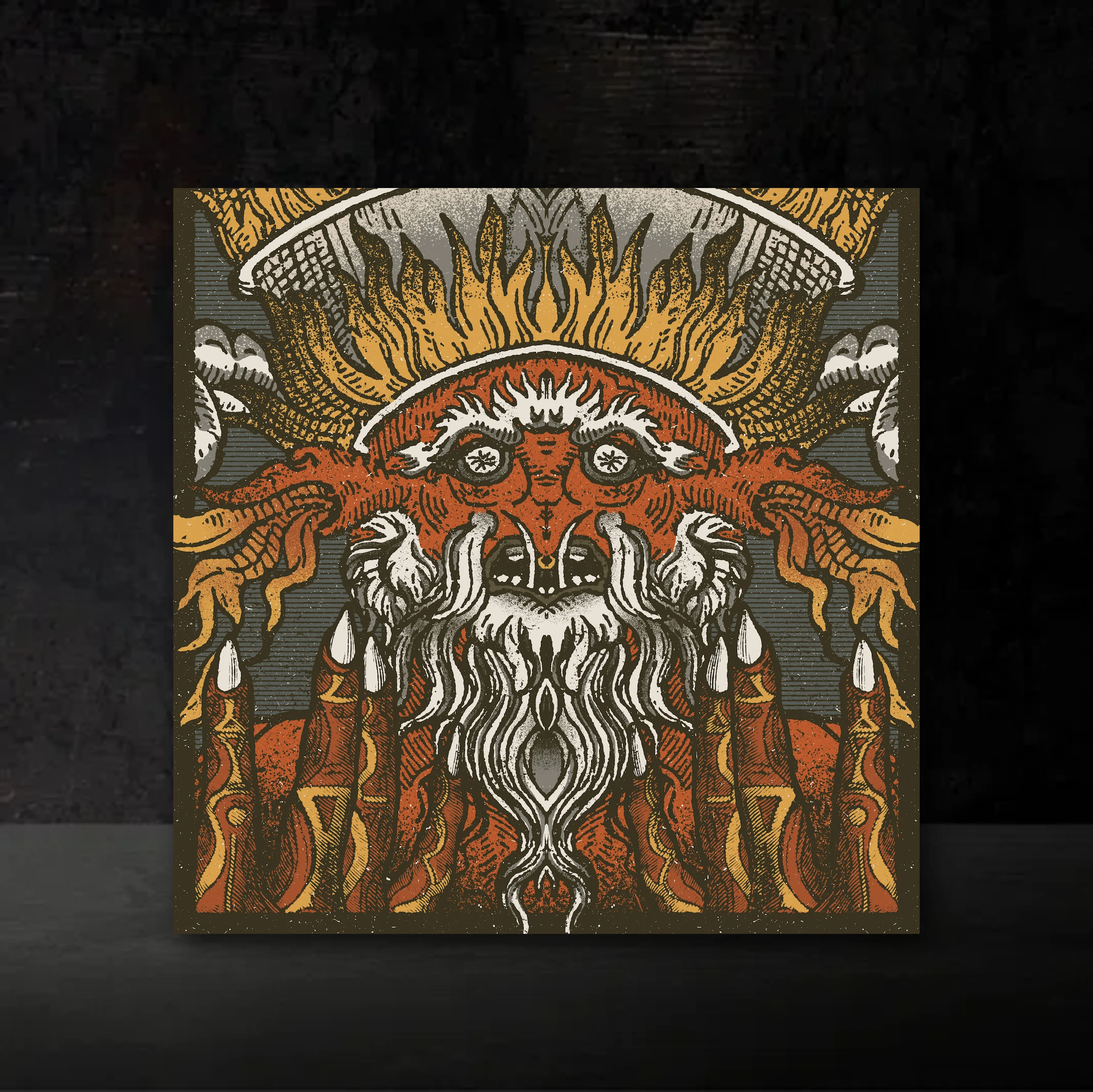 Mazza Vinyl front mockup