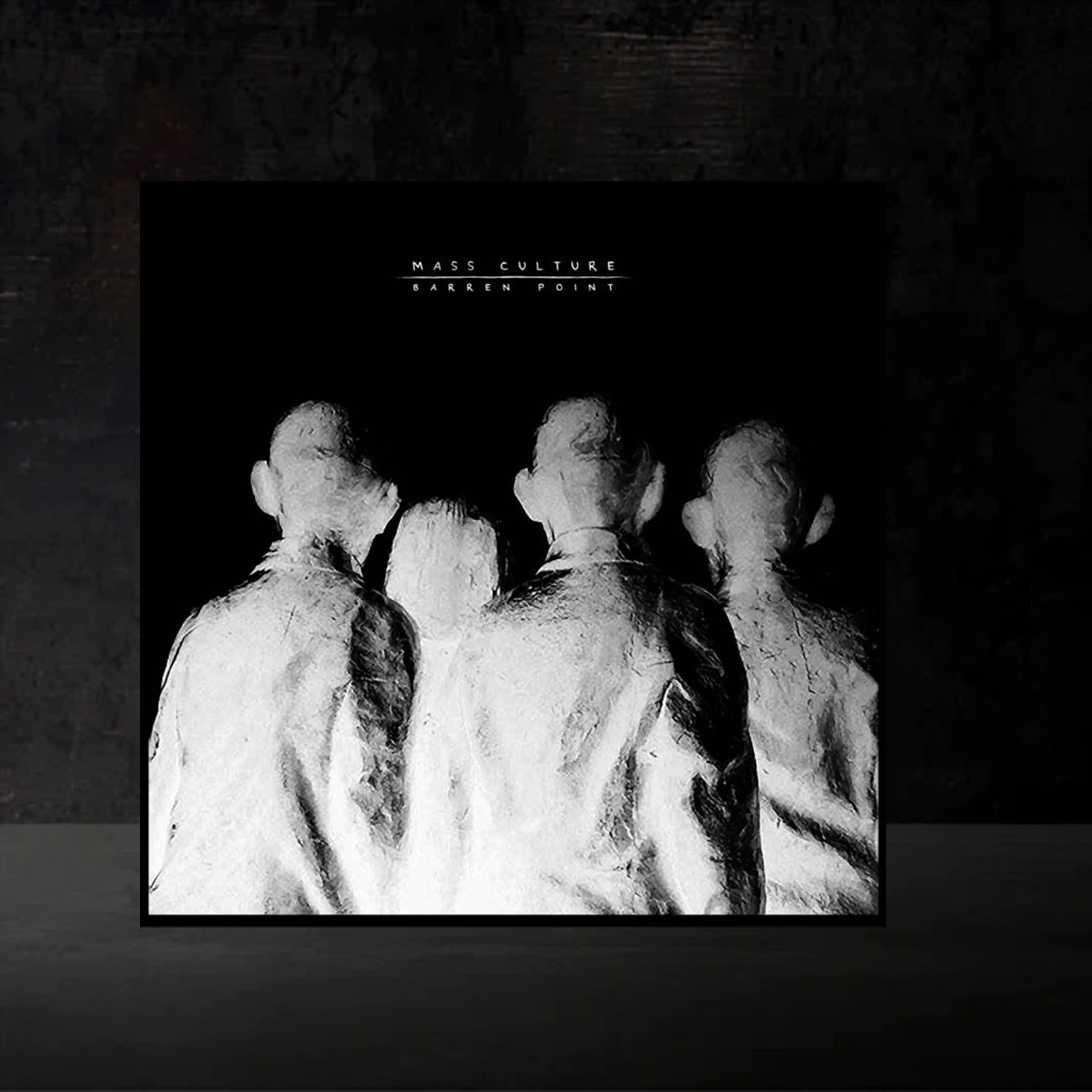 Stack of vinyl records