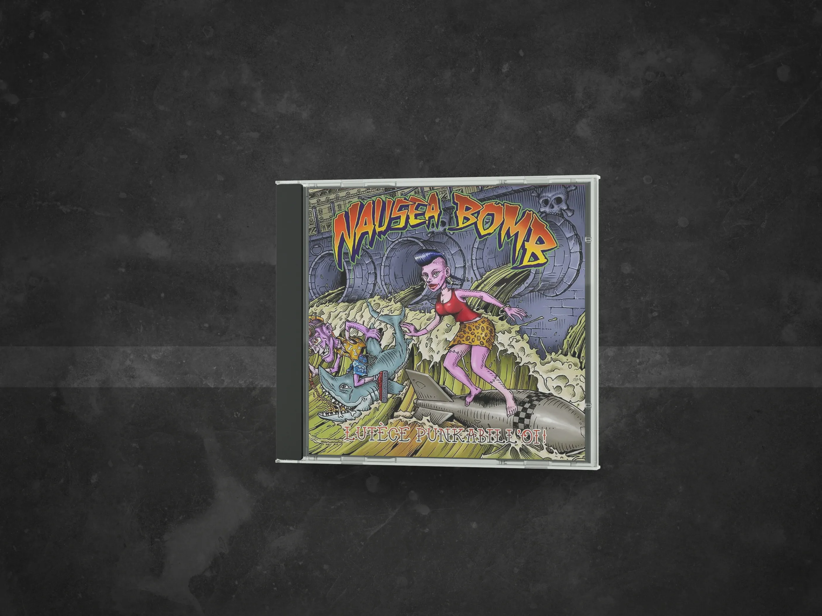Slap punkabilly CD front mockup