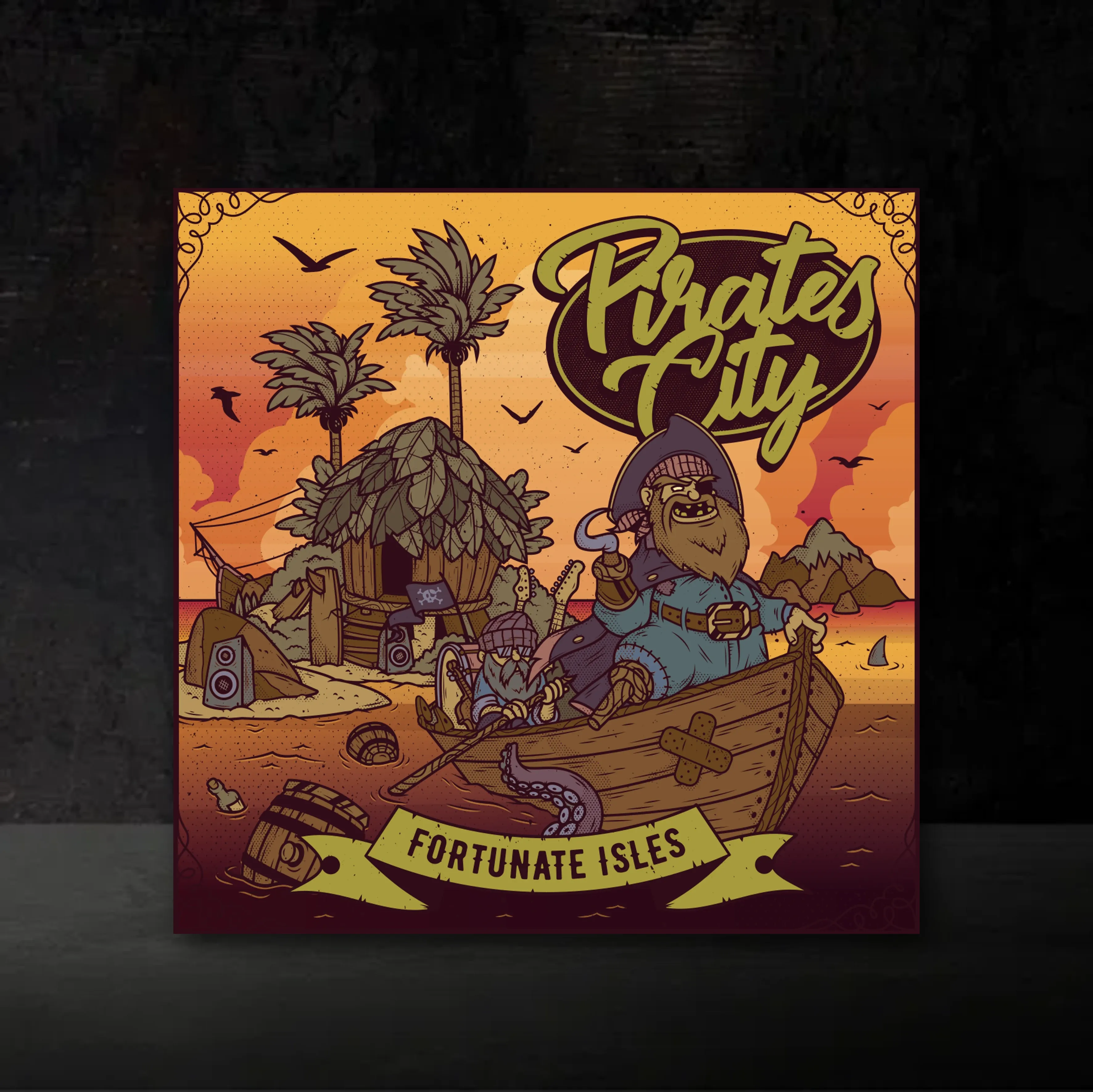 Fortunate Isles Vinyl front mockup