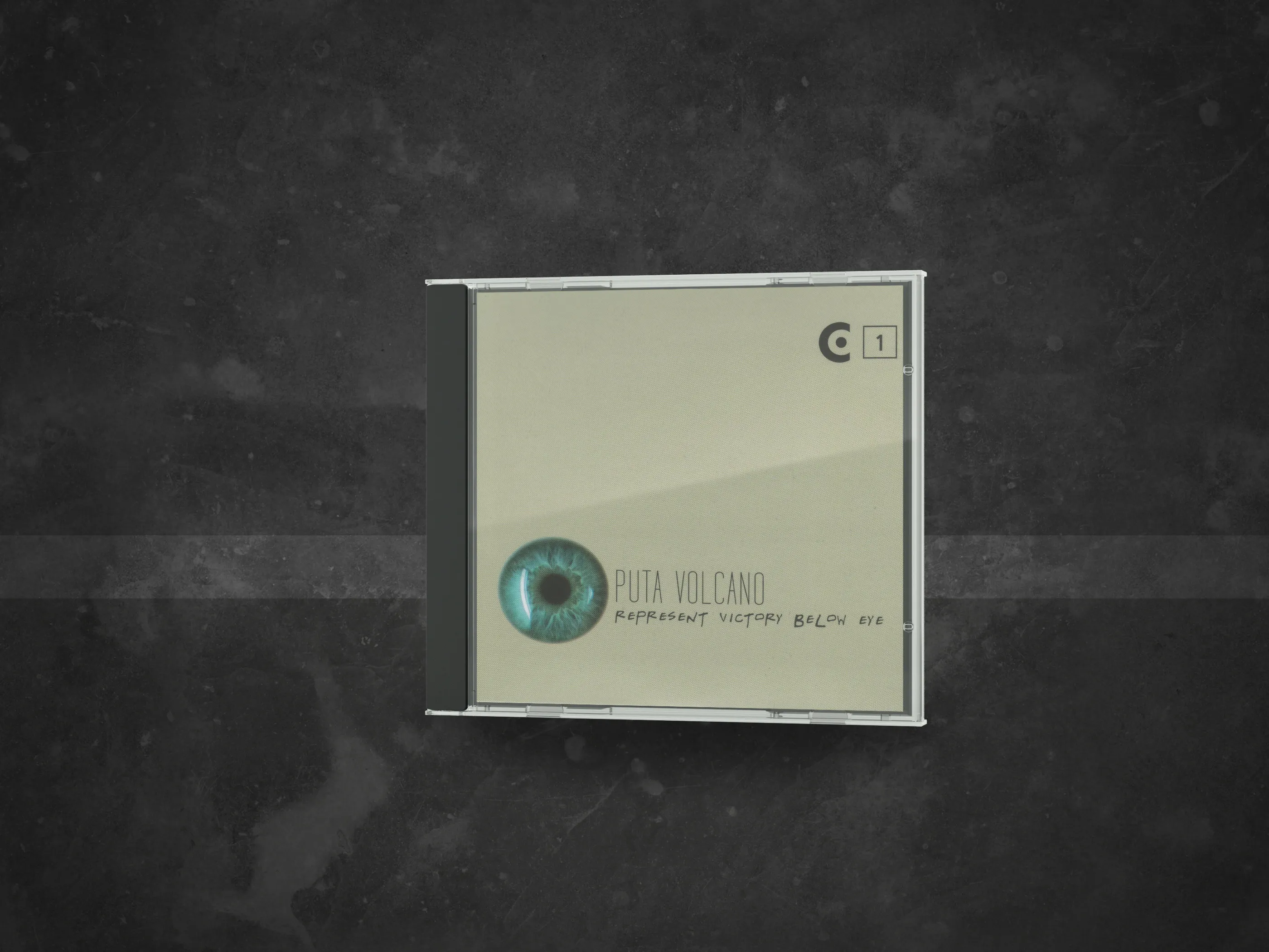 Represent Victory Below Eye CD front mockup