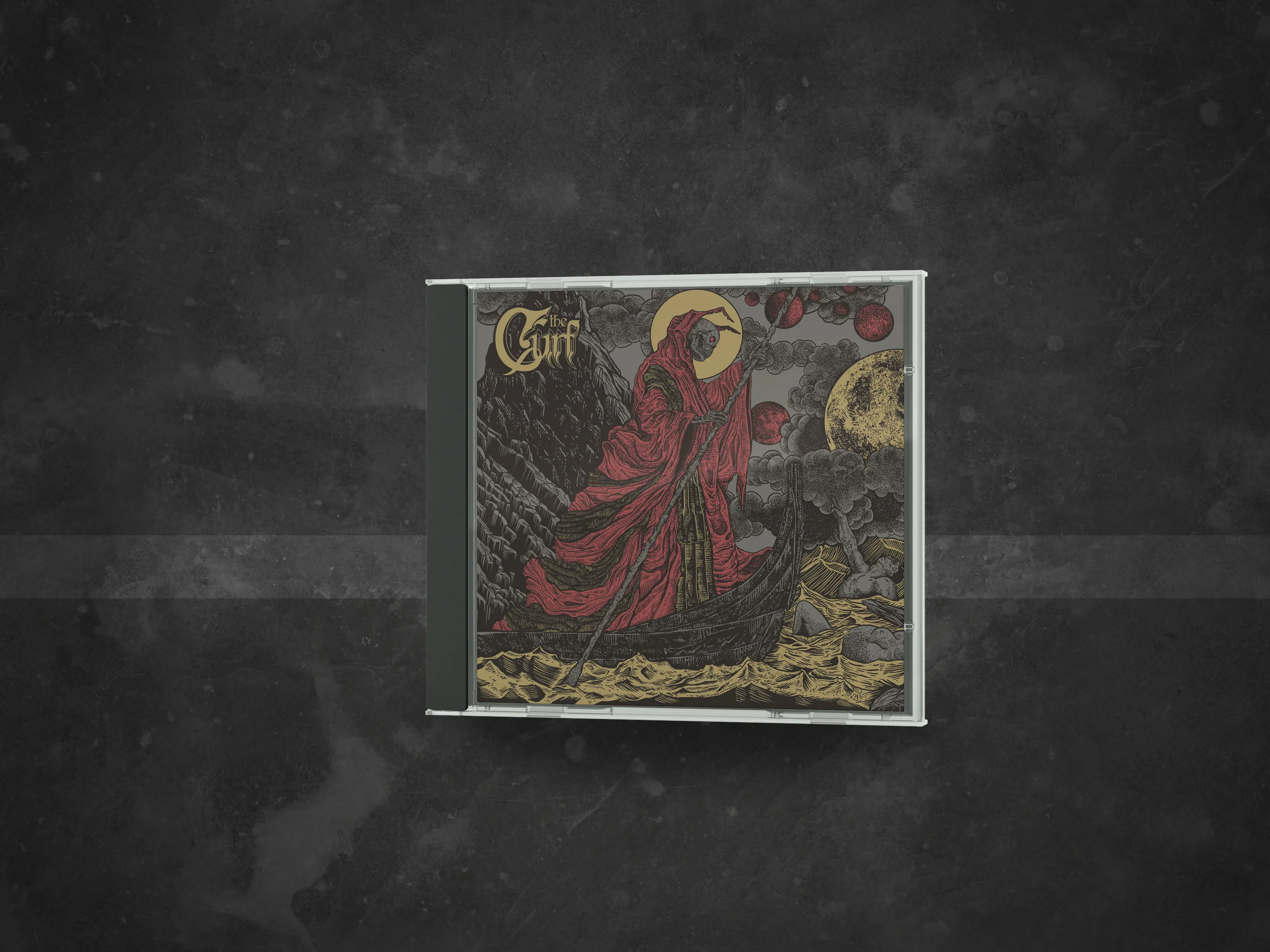 Death and Love CD front mockup
