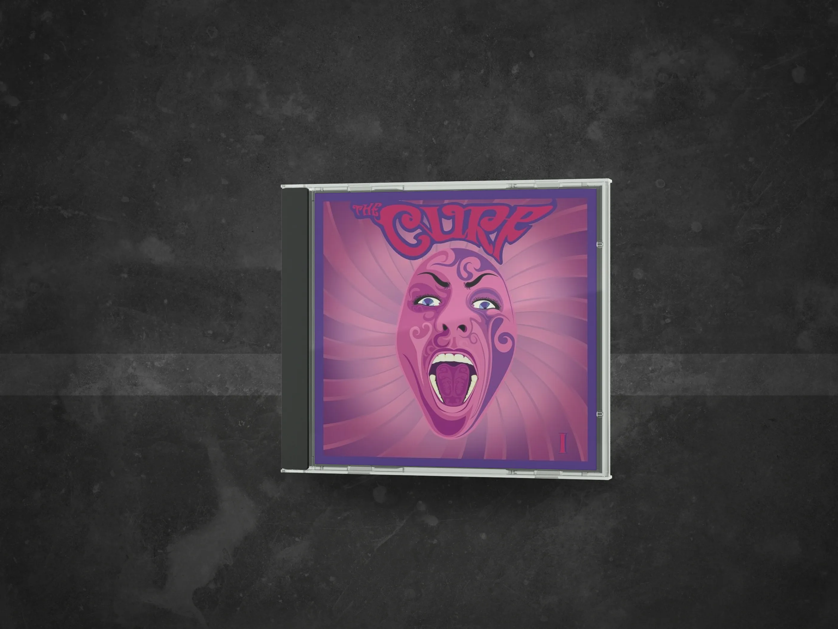 I CD front mockup
