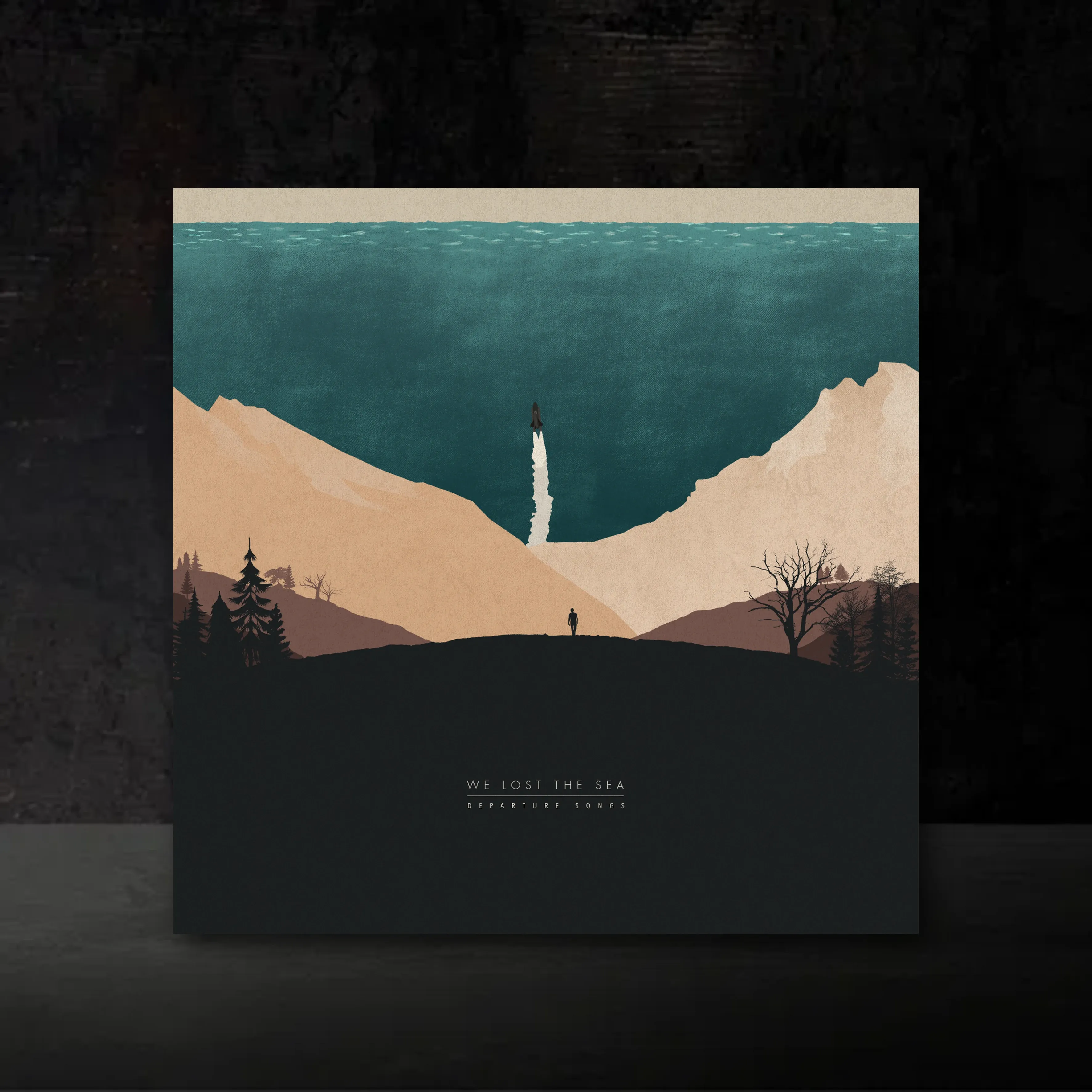 Departure Songs Vinyl front mockup